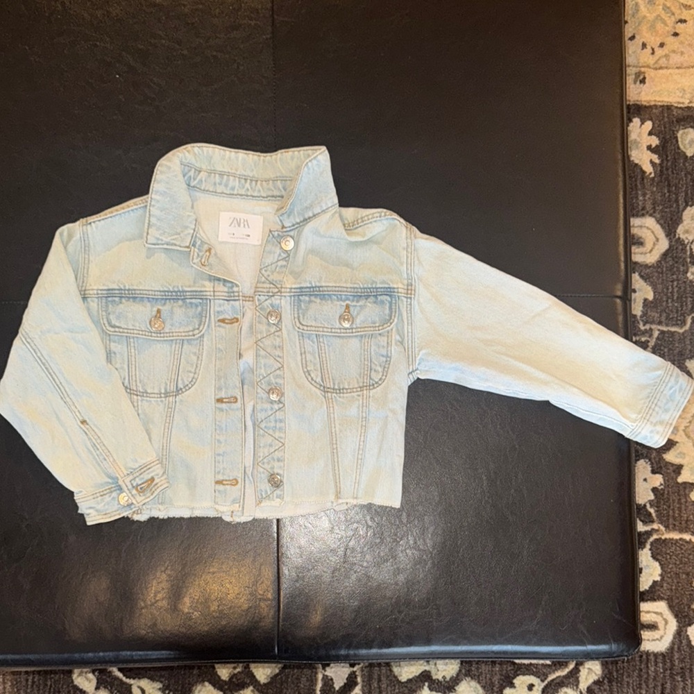 Zara Kids Light Blue Denim Jacket